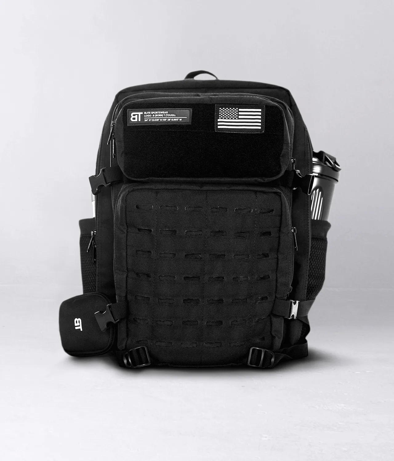 708 . Cordura Training Backpack - Black