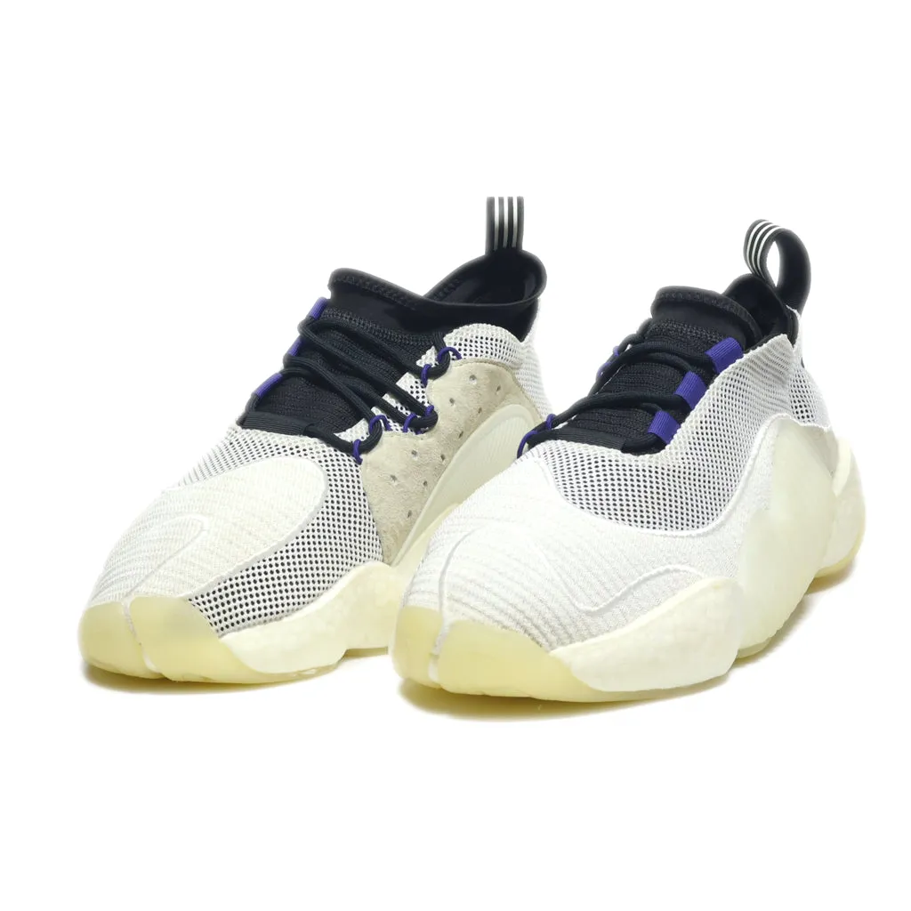 Adidas Crazy Byw Ii Sport Shoes Leather White Colour For Women