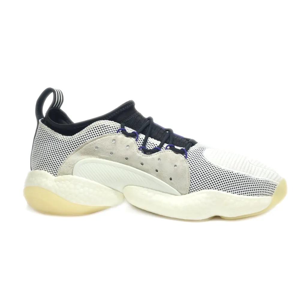 Adidas Crazy Byw Ii Sport Shoes Leather White Colour For Women