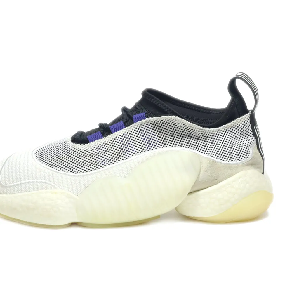 Adidas Crazy Byw Ii Sport Shoes Leather White Colour For Women