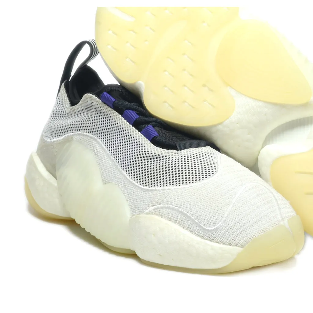 Adidas Crazy Byw Ii Sport Shoes Leather White Colour For Women