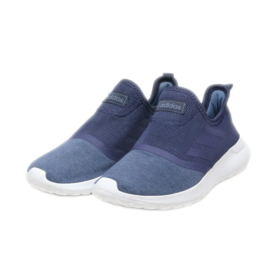 Adidas Lite Racer Sport Shoes Leather Blue Colour For Women