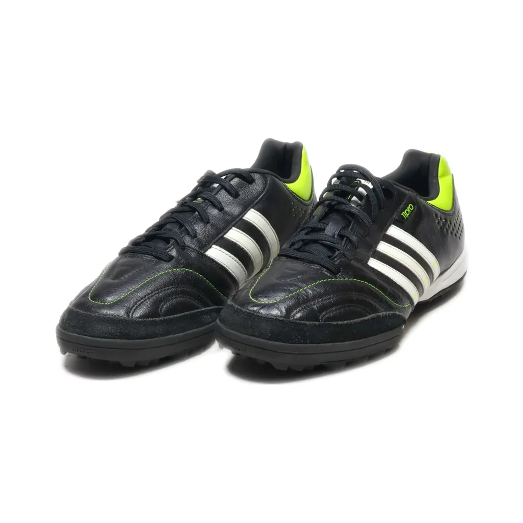 Adidas Rare 11Nova Trx Tf Sport Shoes Leather Black Colour For Men