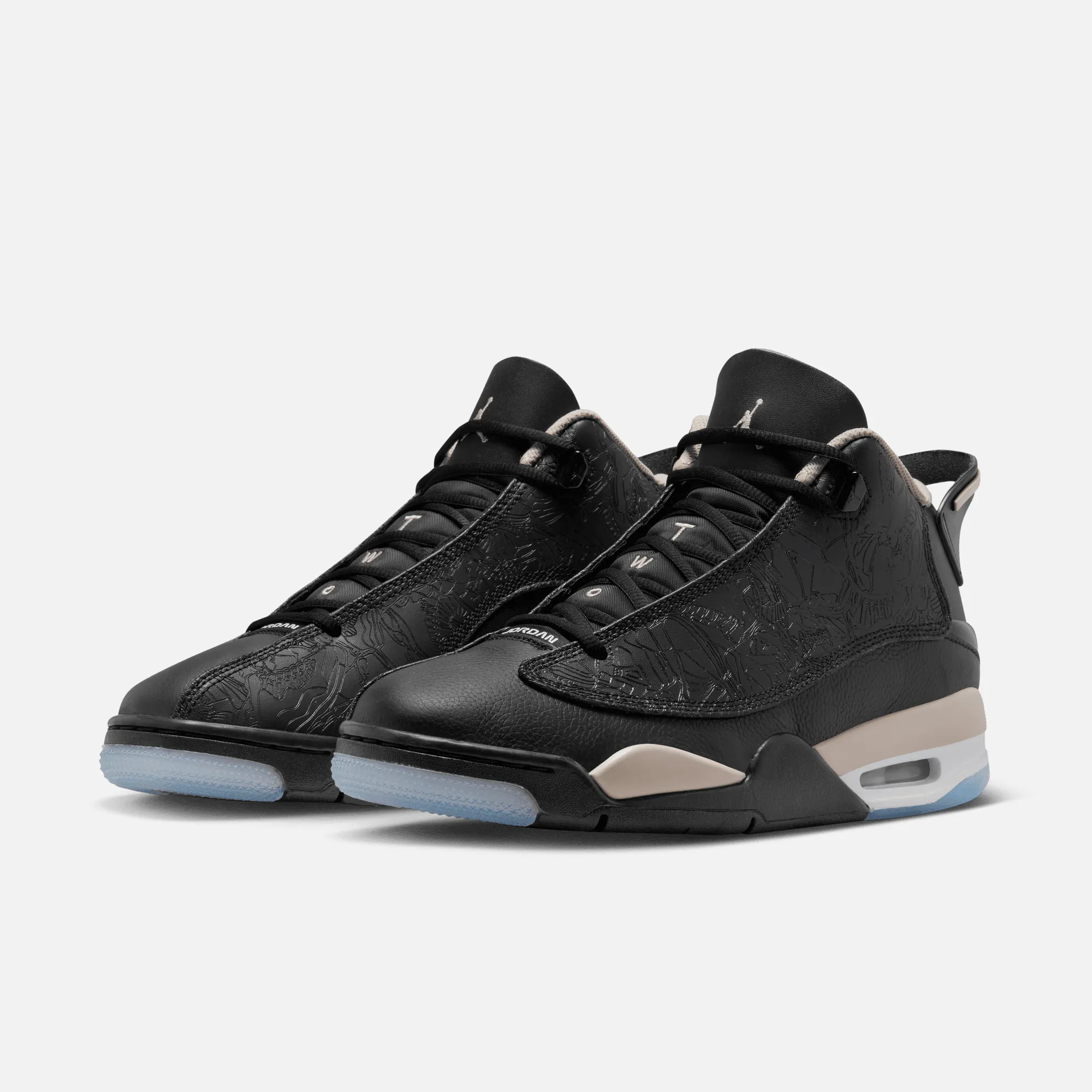 Air Jordan Dub Zero Black Fossil Stone