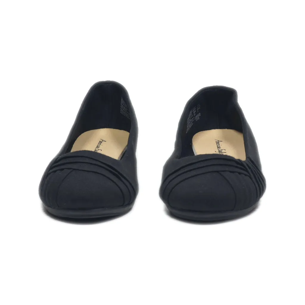 American Eagle Ballerinas Canvas Black Colour For Women