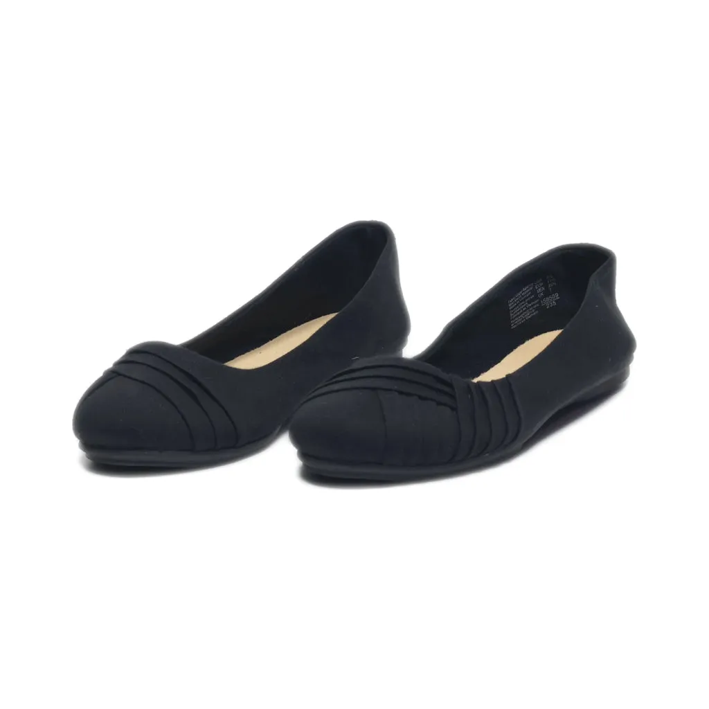 American Eagle Ballerinas Canvas Black Colour For Women