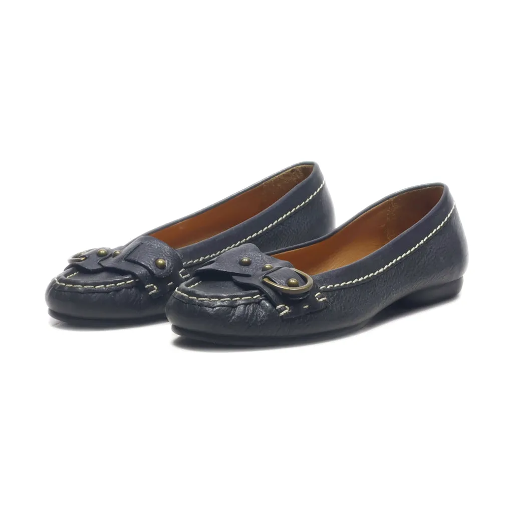 Antonio Melani Ballerinas Leather Black Colour For Women