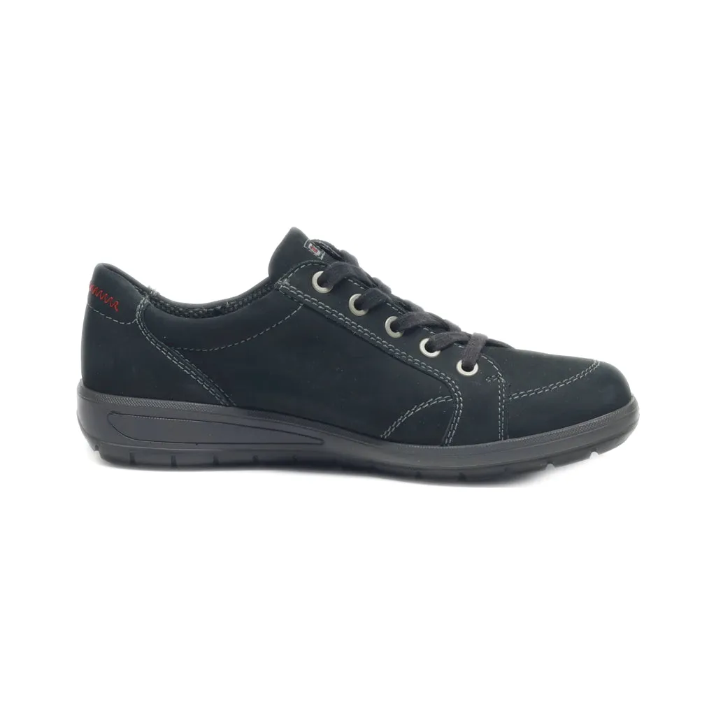 Ara Lace Ups Leather Black Colour For Women