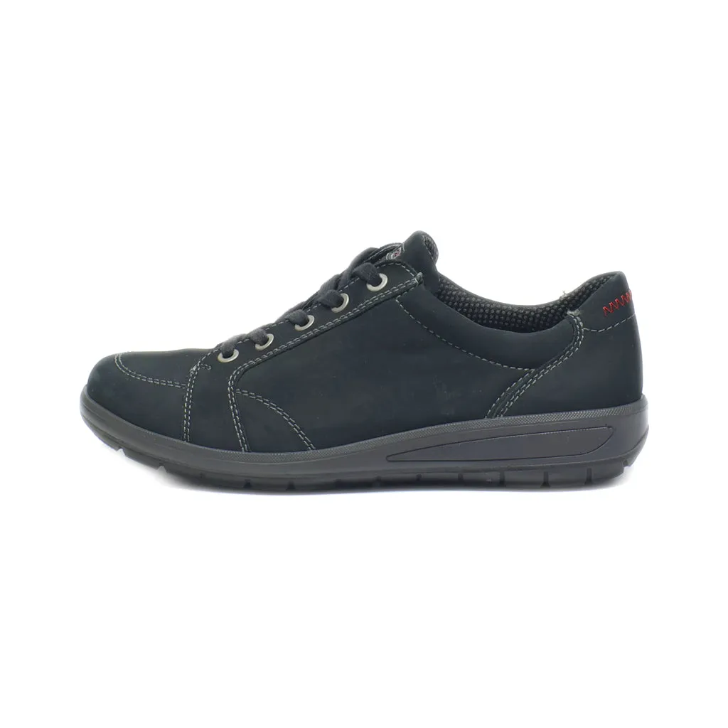 Ara Lace Ups Leather Black Colour For Women