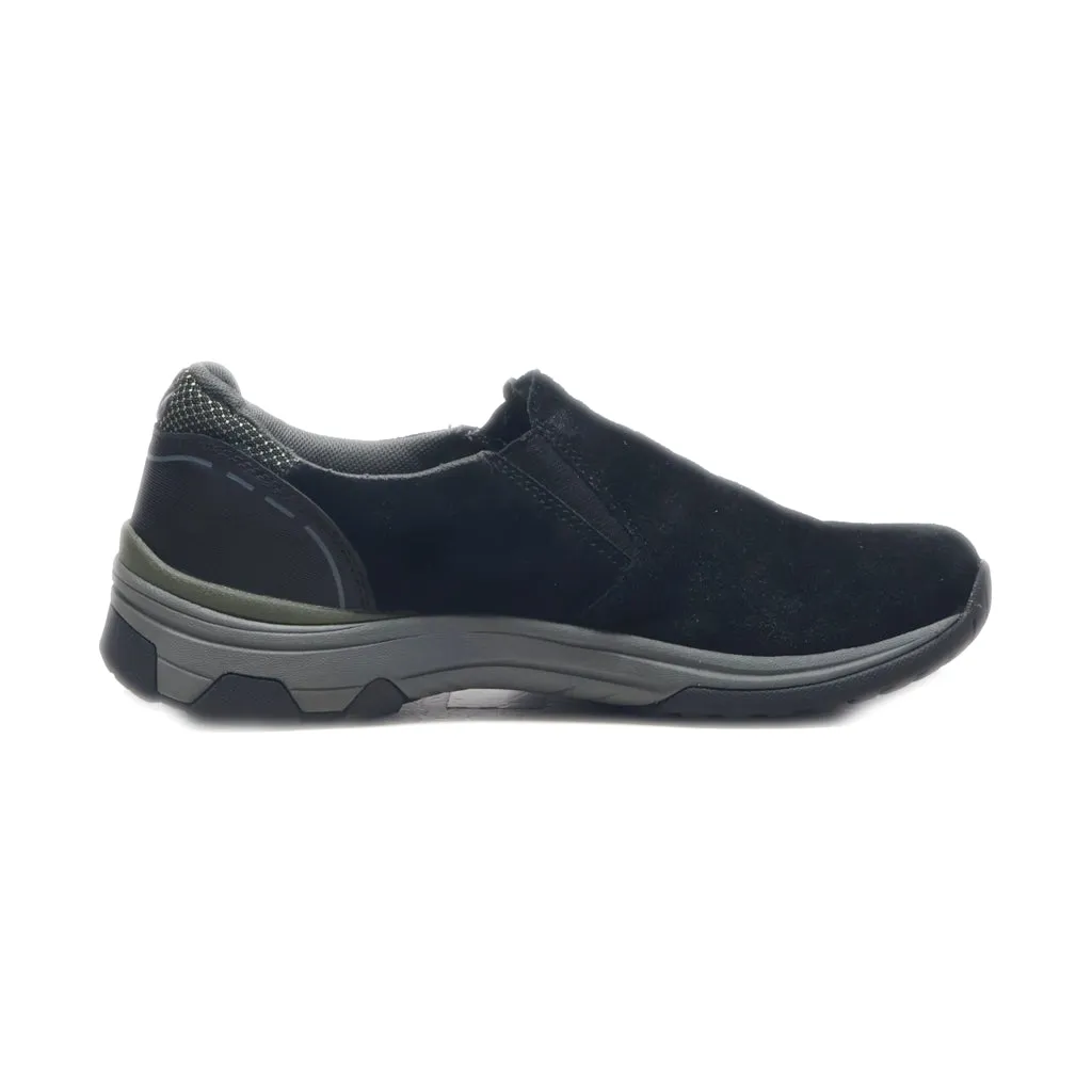 Baretraps Jacoby Casual Slip Ons Suede Black Colour For Men