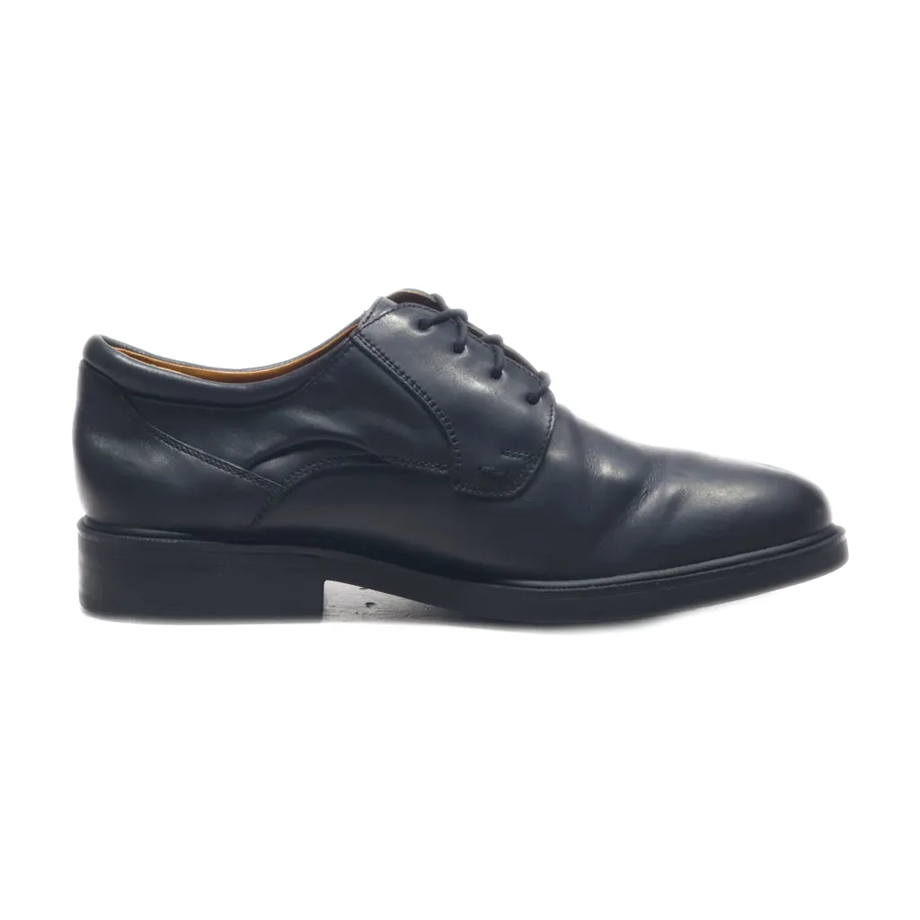 Bass Formal Lace Ups Leather Black Colour For Men