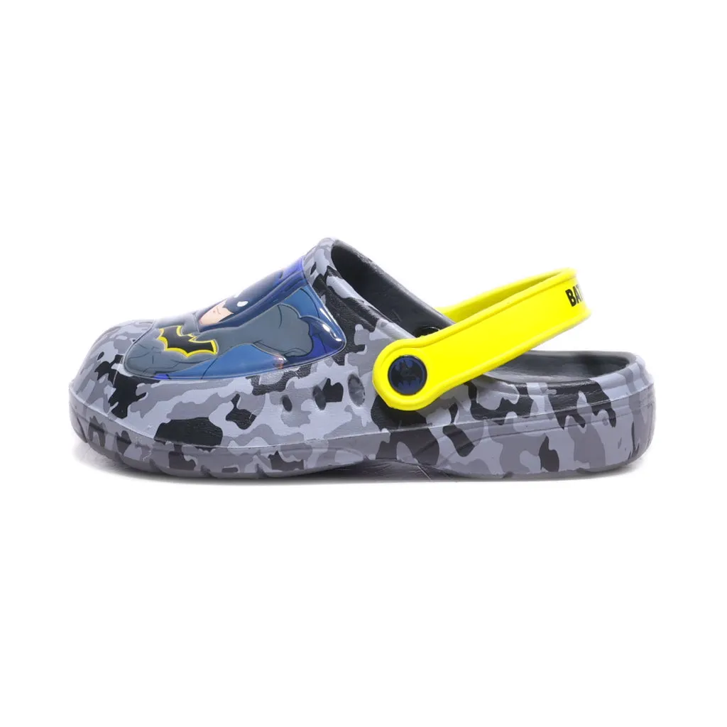 Batman Clogs Rubber Grey Colour For Kids