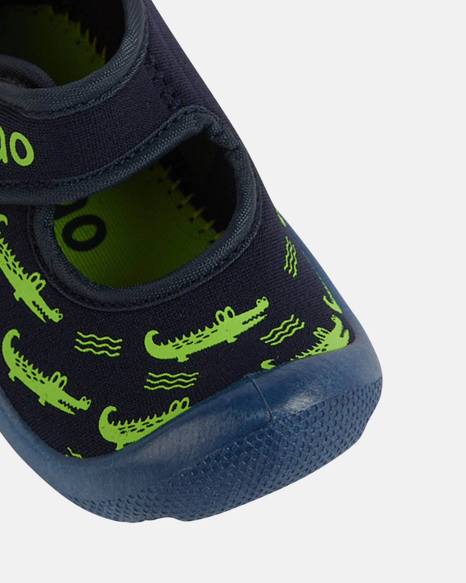 Beach Crocodile Navy/Lime