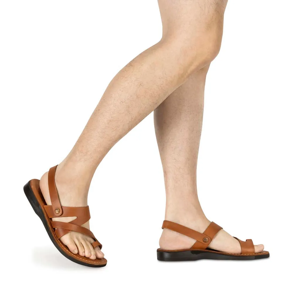 Benjamin - Leather Slingback Sandal | Honey