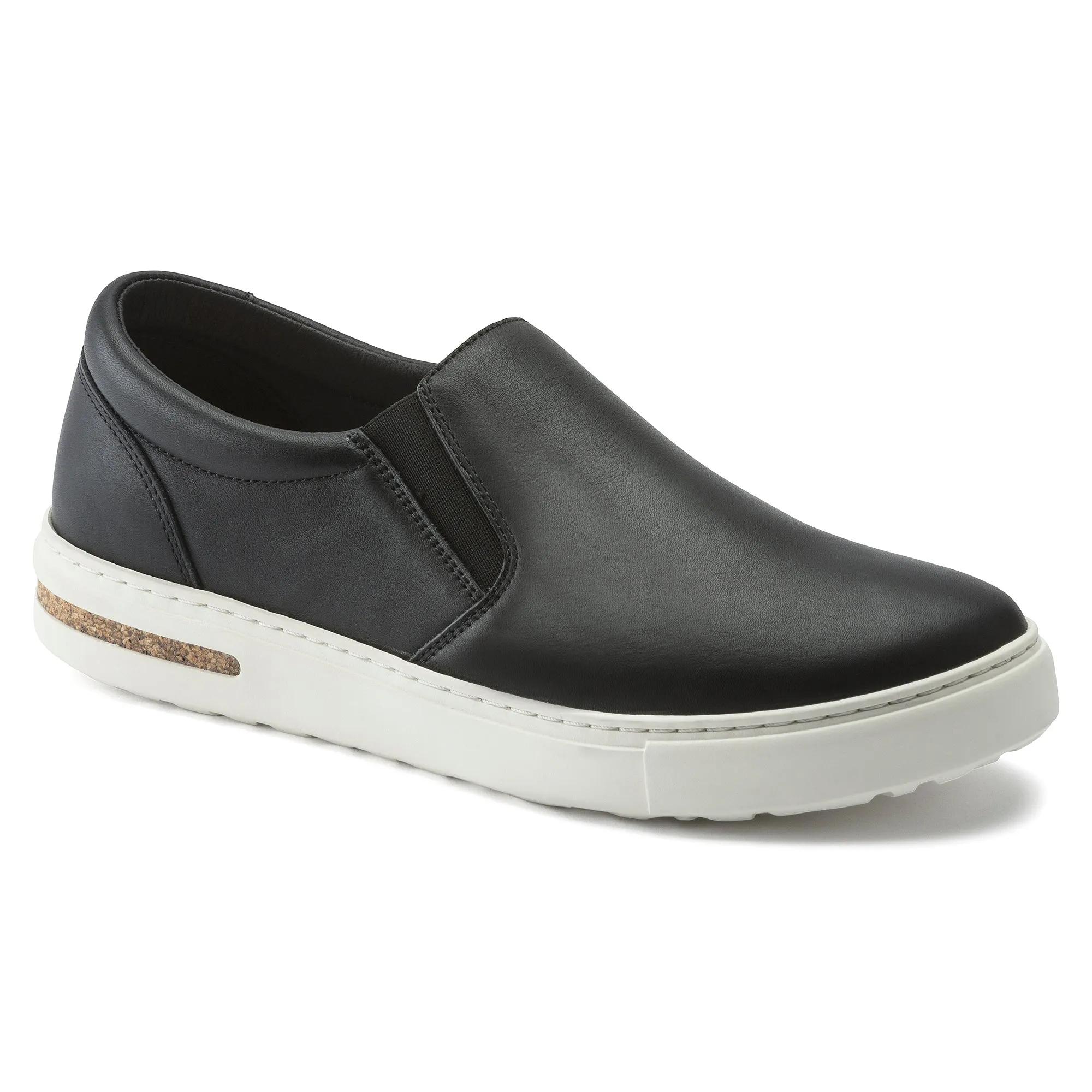 Birkenstock Oswego Leather Color: Black (REULAR/WIDE WIDTH)