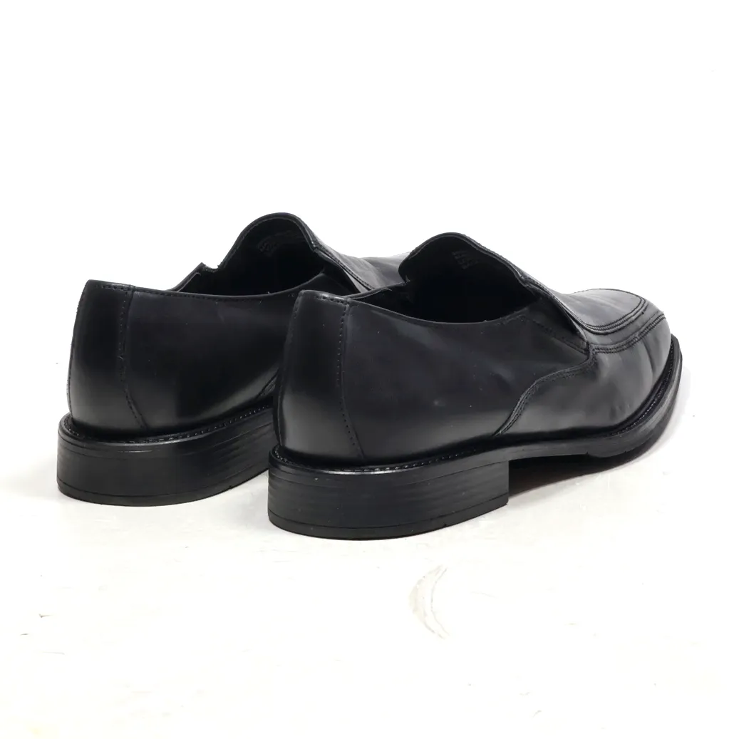 Bostonian Formal Slip Ons Leather Black Colour For Men