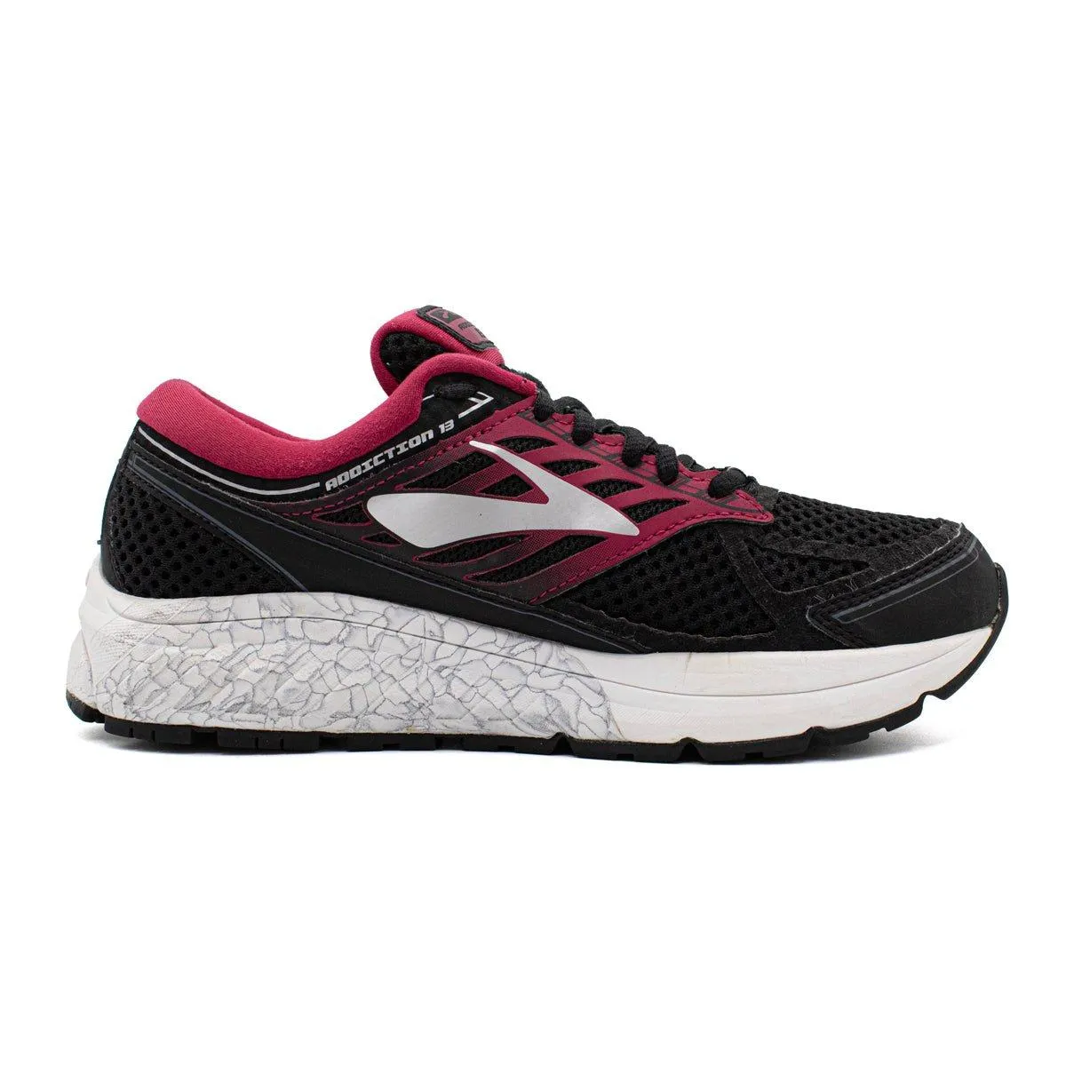 Brooks Addiction 13 Running Sport Shoes Mesh Black Colour For Women