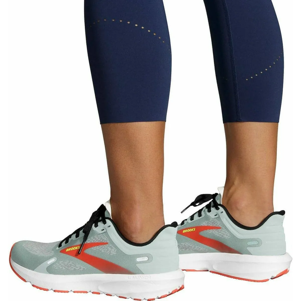 Brooks Method 3/4 Capri Womens Running Tights - Navy