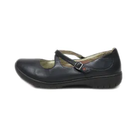 Clarks Strucfureo Ballerinas Leather Black Colour For Women