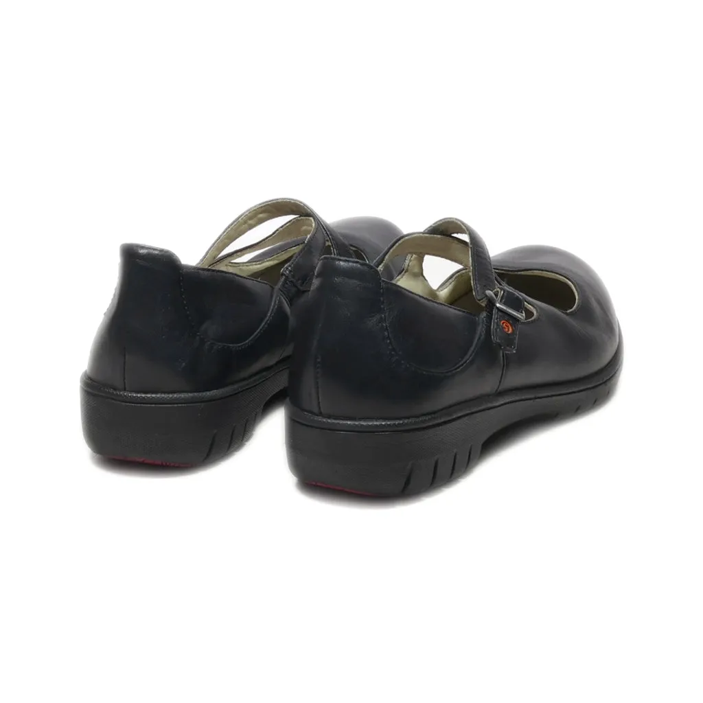 Clarks Strucfureo Ballerinas Leather Black Colour For Women