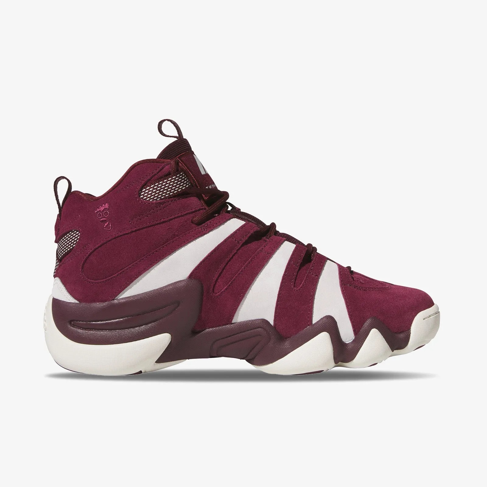 Crazy 8 - Maroon/Off White/Red