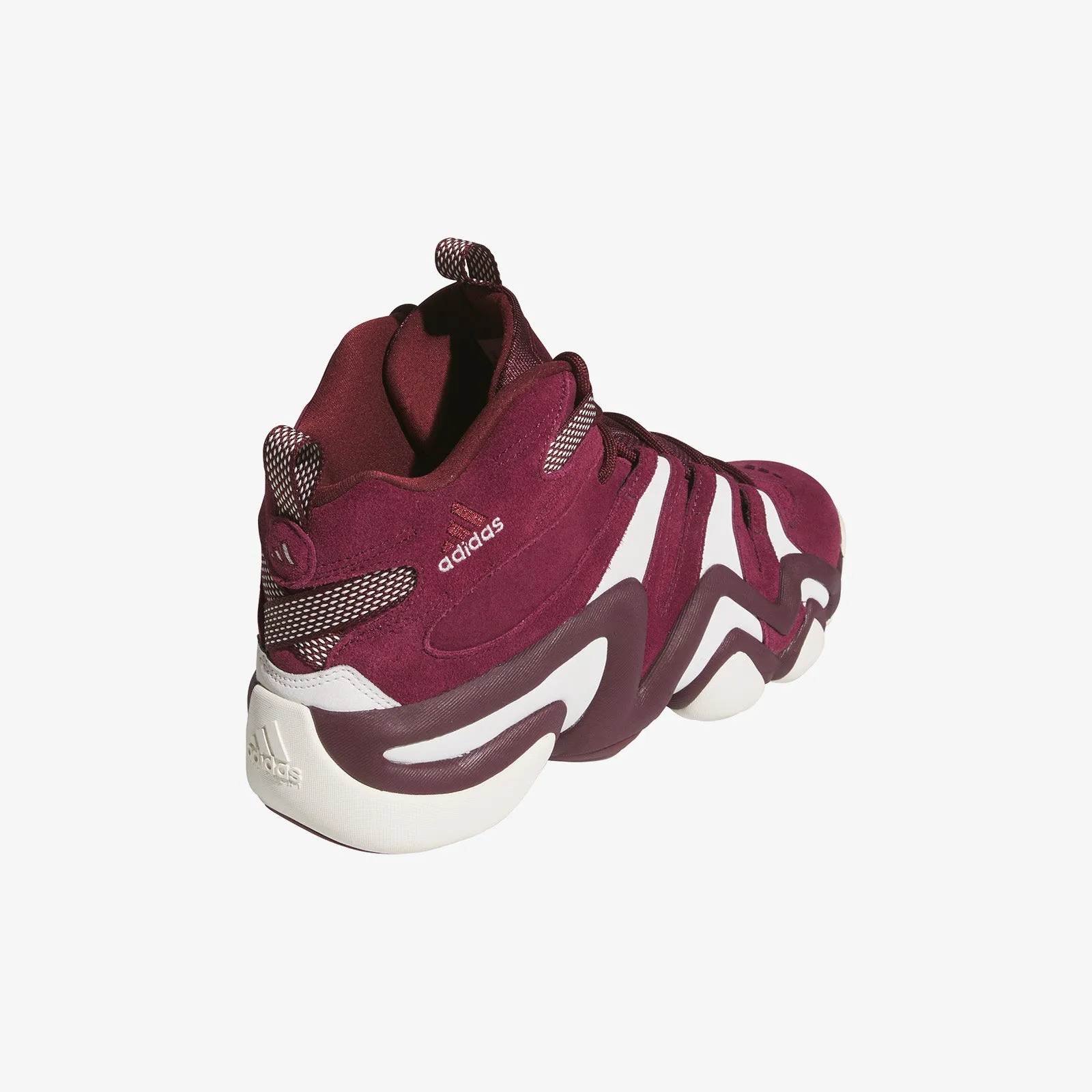 Crazy 8 - Maroon/Off White/Red