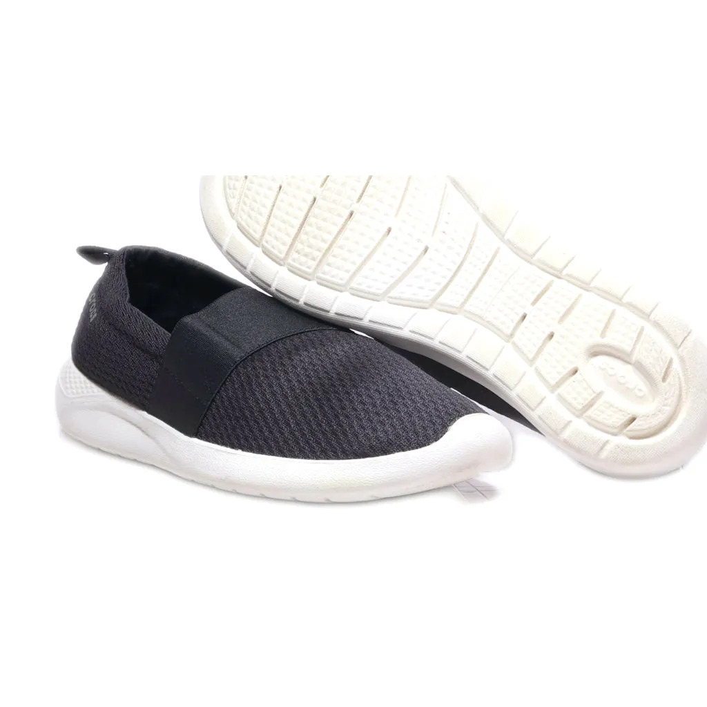 Crocs Literide Sport Shoes Fabric Black Colour For Women