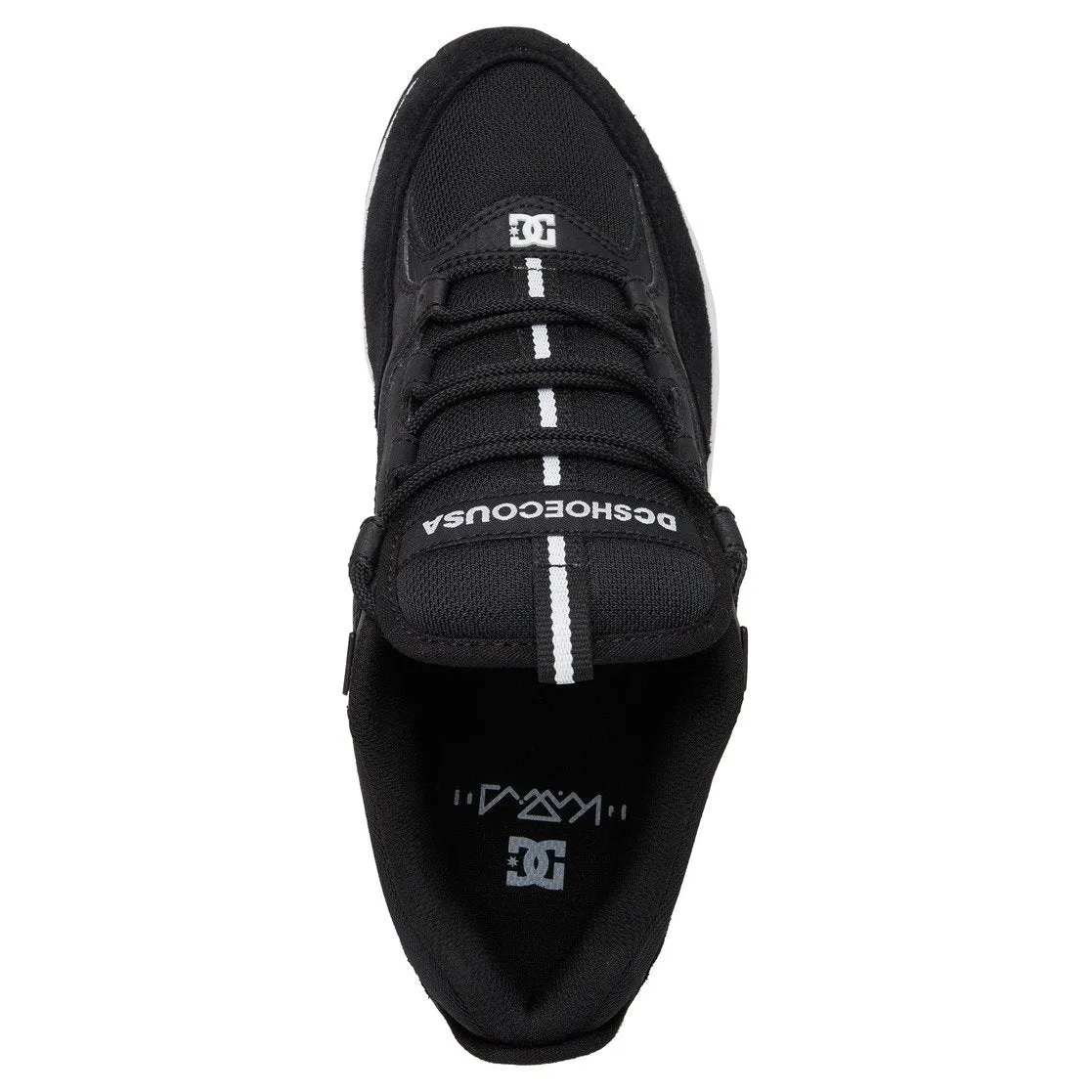 DC KALIS LITE BLACK/BLACK/WHITE