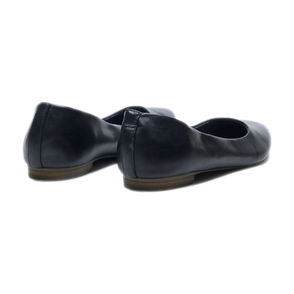 Dr. Scholl'S Ballerinas Leather Black Colour For Women