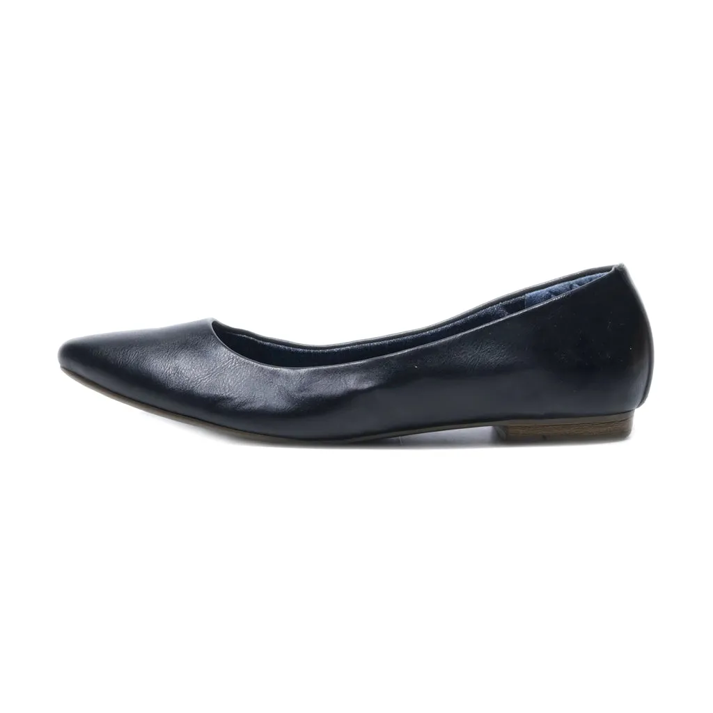 Dr. Scholl'S Ballerinas Leather Black Colour For Women