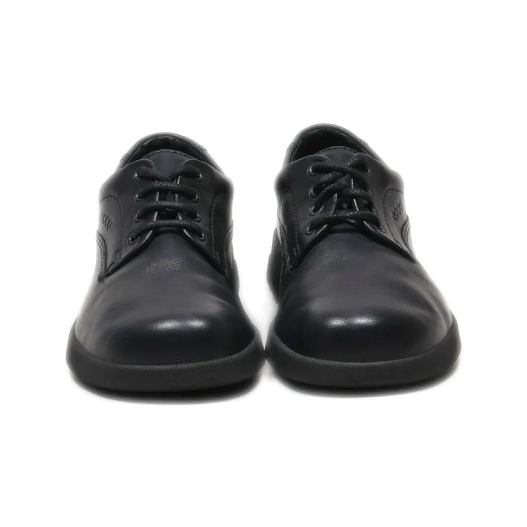 Ecco Formal Lace Ups Nappa Black Colour For Men