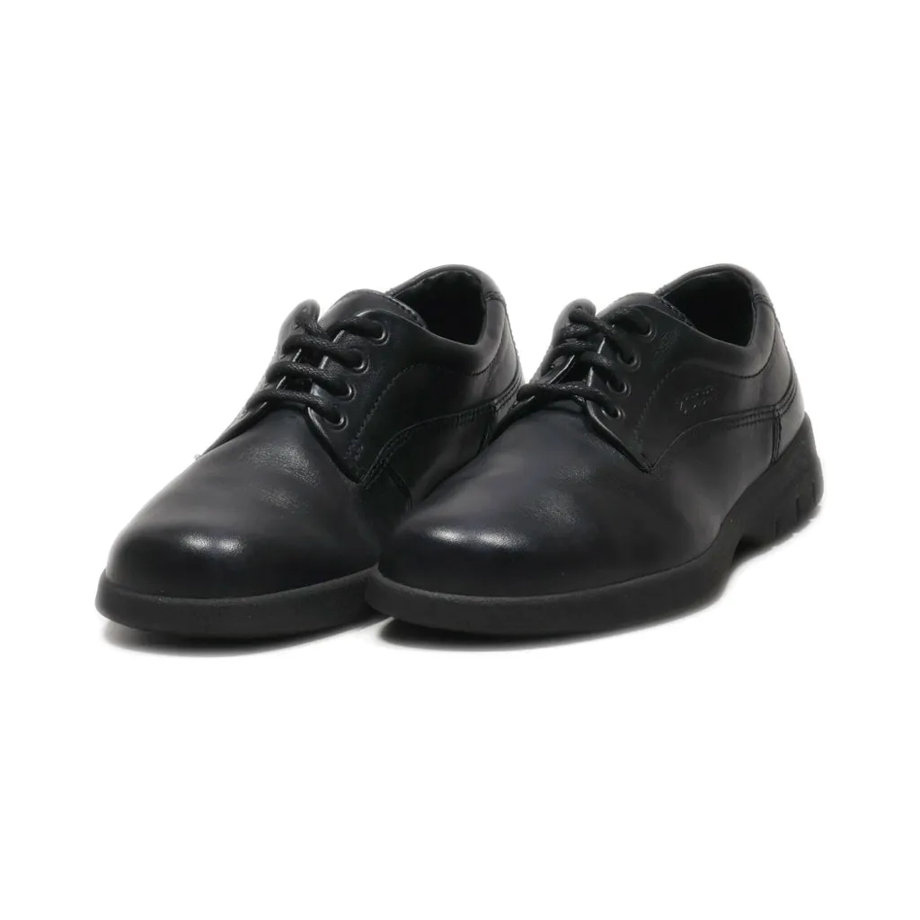 Ecco Formal Lace Ups Nappa Black Colour For Men