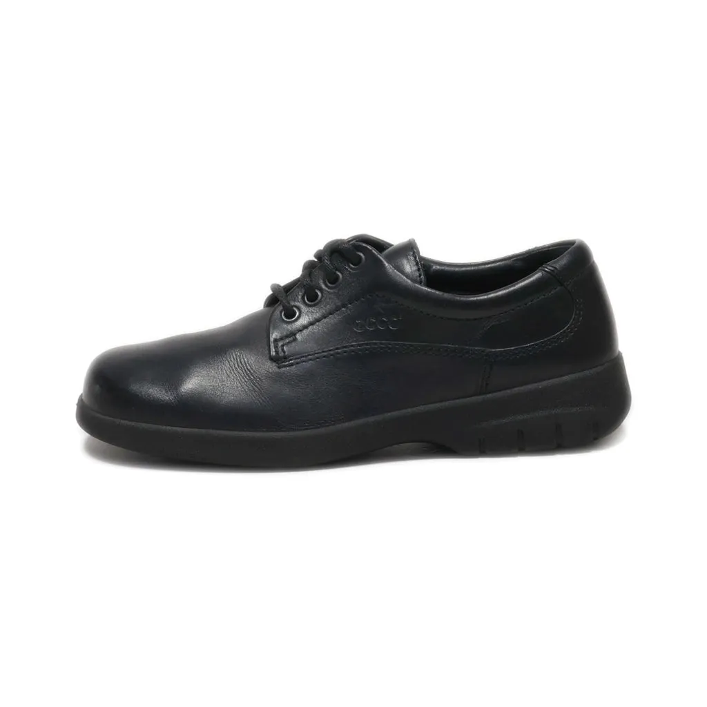 Ecco Formal Lace Ups Nappa Black Colour For Men