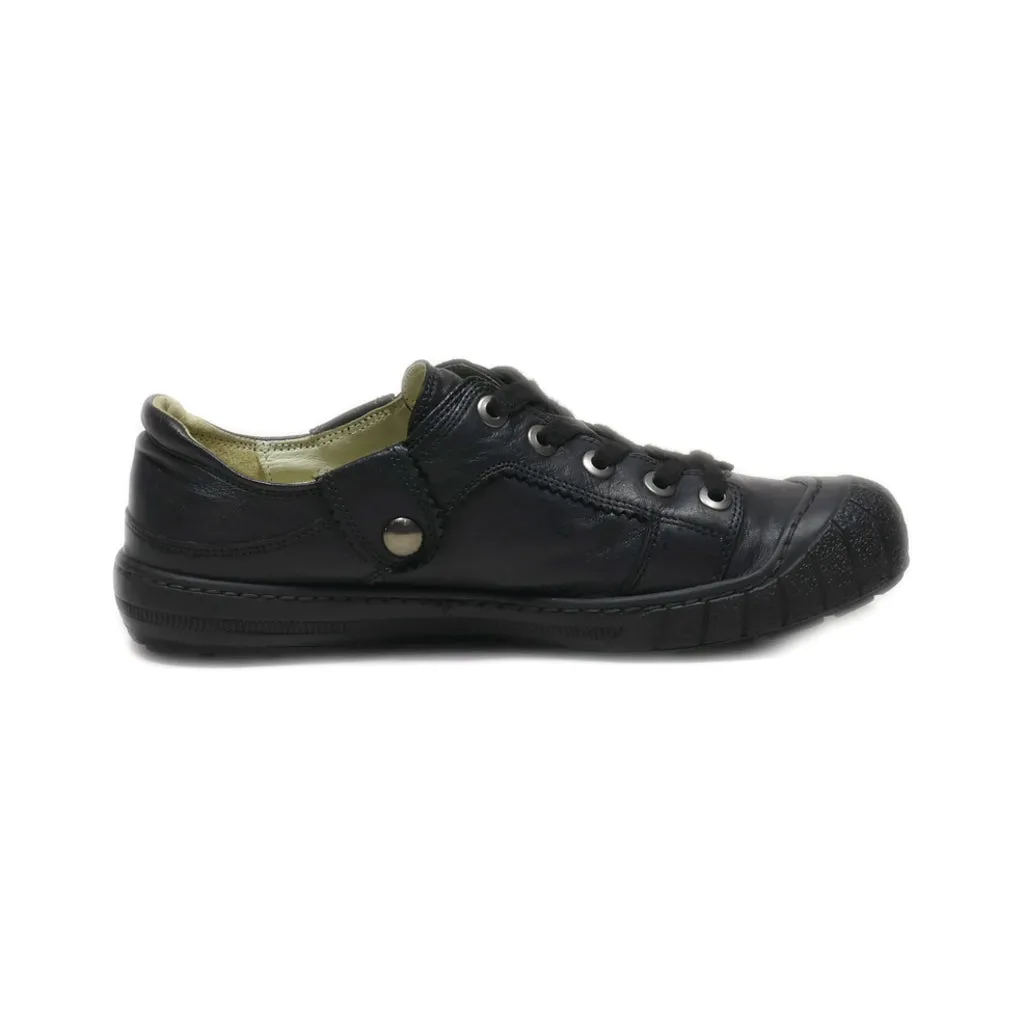 Gabor Lace Ups Pu Leather Black Colour For Women