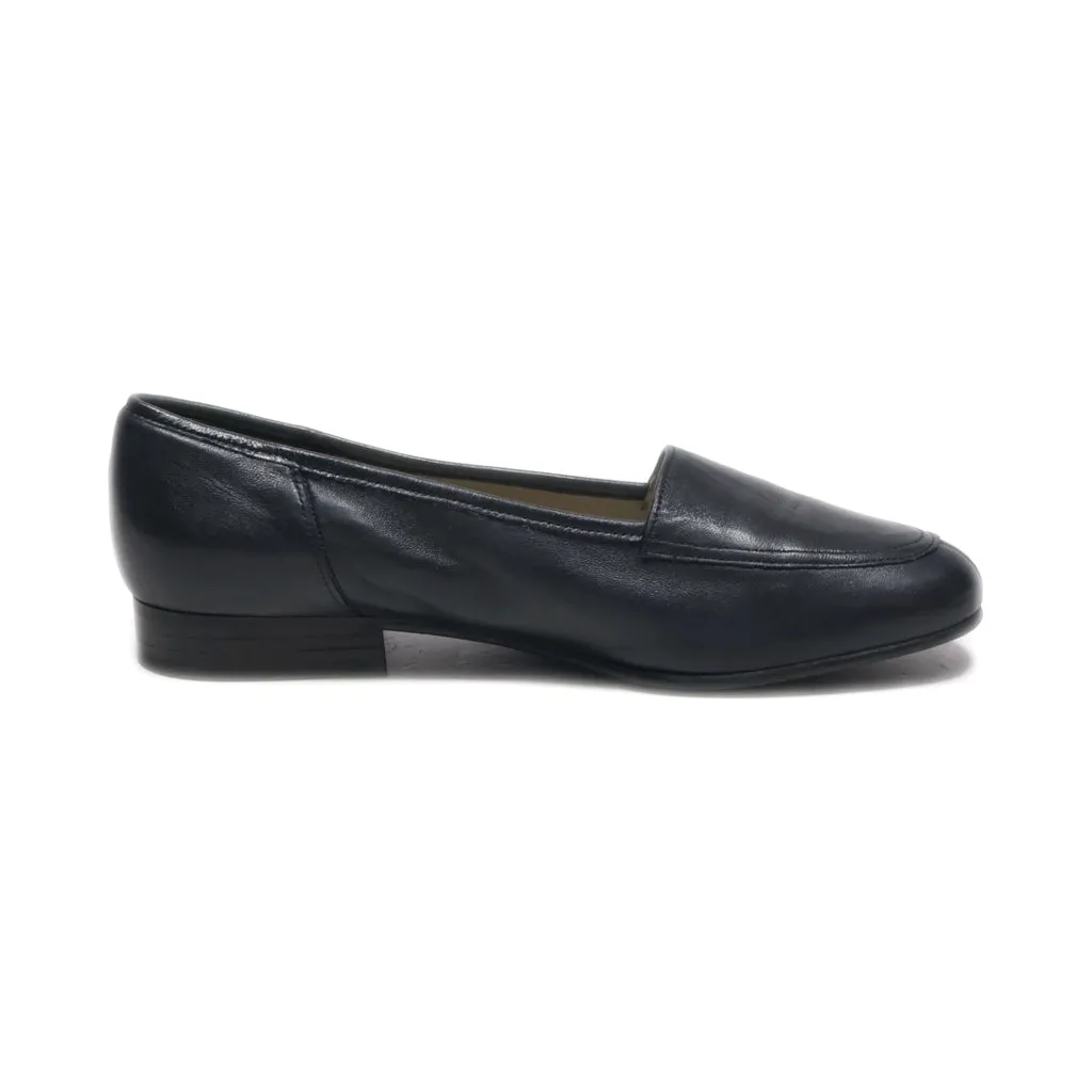 Gabor Loafers Leather Black Colour For Women