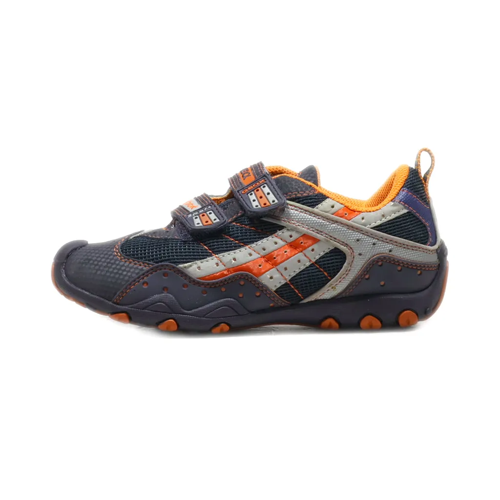 Geox Sport Shoes Fabric Blue Colour For Kids