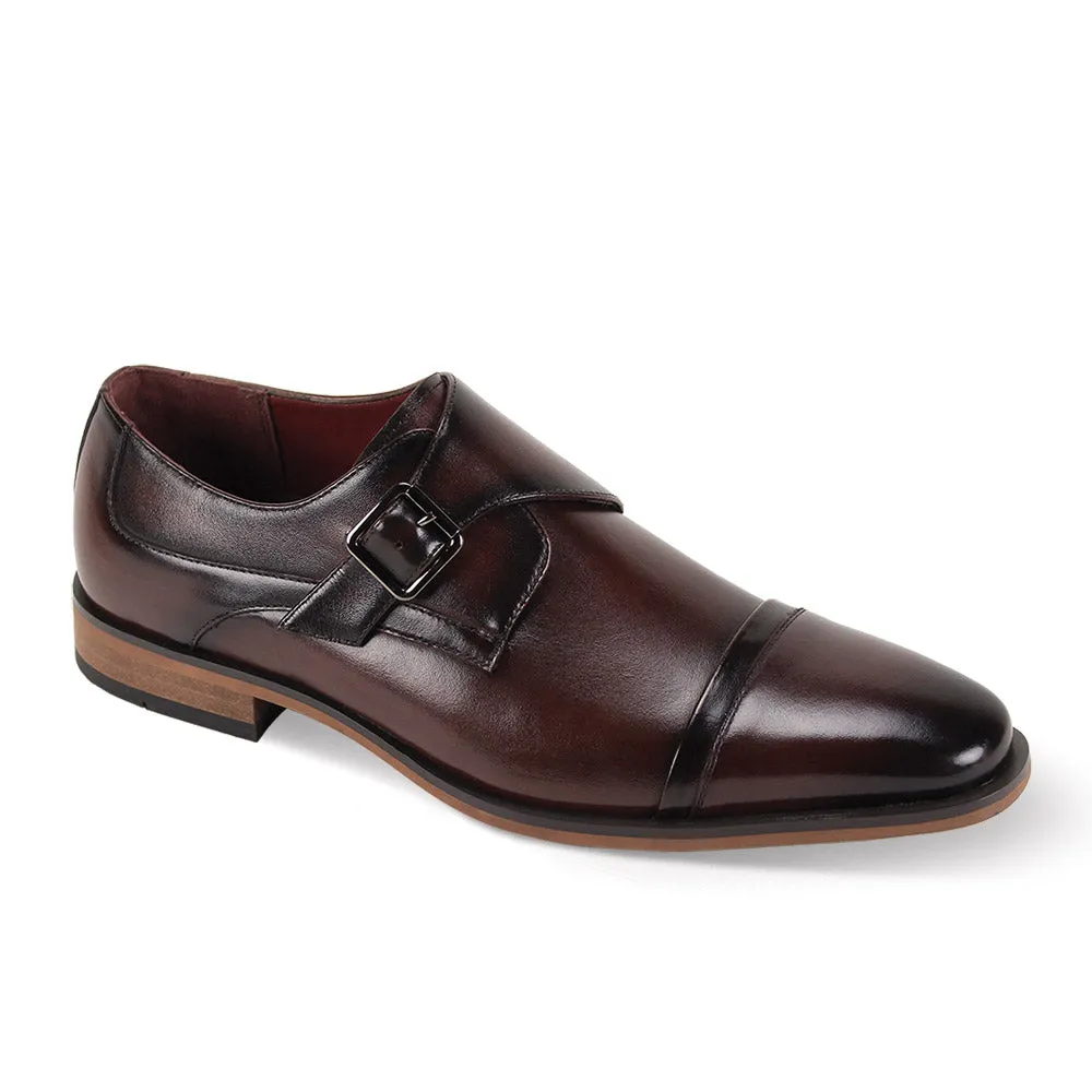 Giorgio Venturi Monk Elite Single Monk Strap Dress Shoe