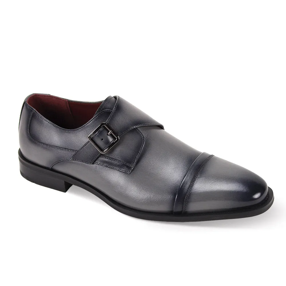 Giorgio Venturi Monk Elite Single Monk Strap Dress Shoe