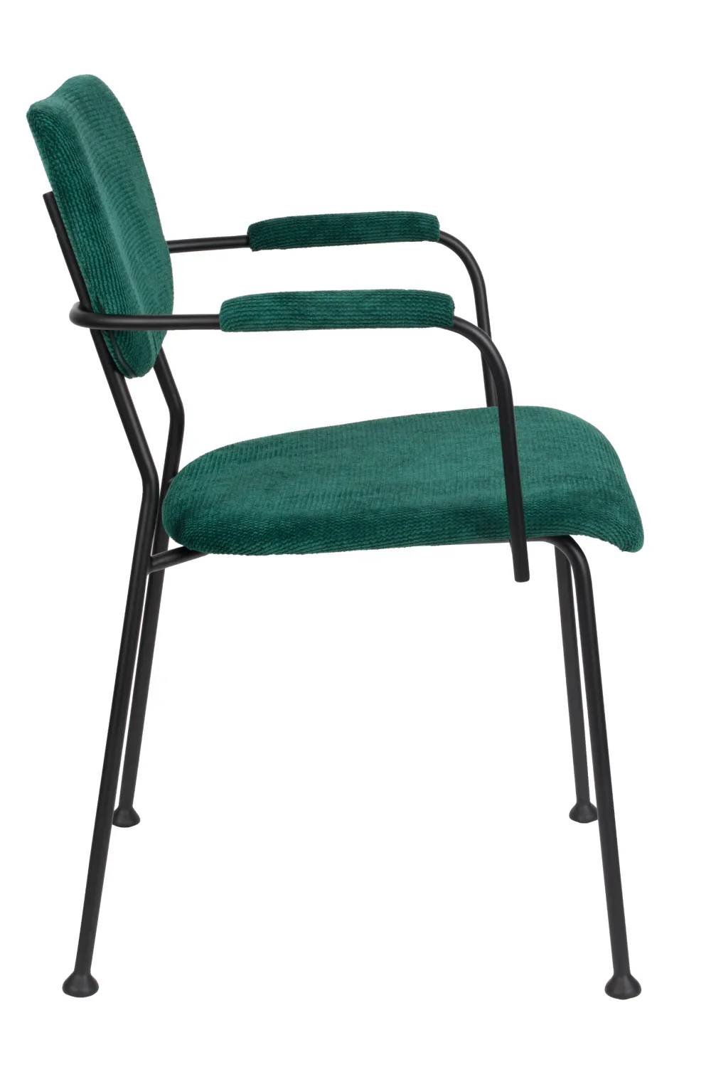 Green Upholstered Dining Armchairs (2) | Zuiver Benson