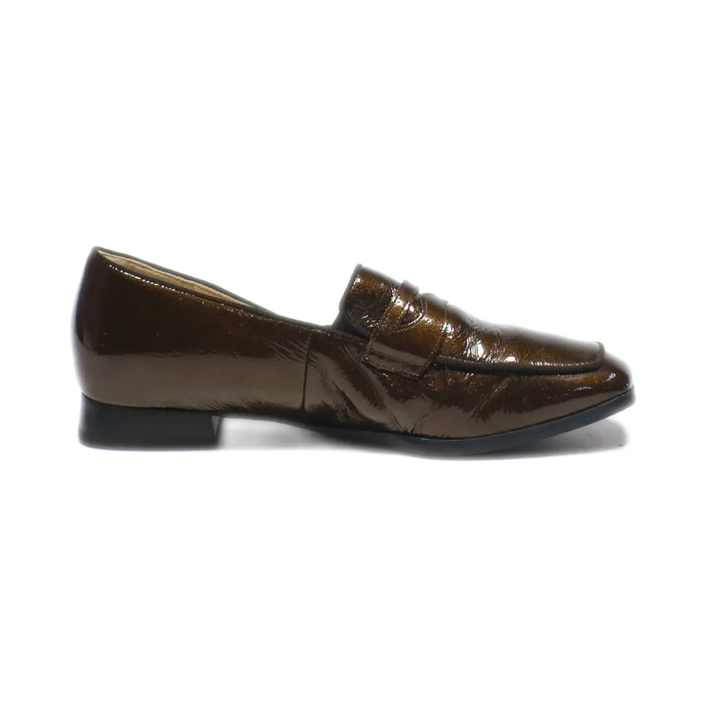 Hassia Loafers Leather Brown Colour For Men