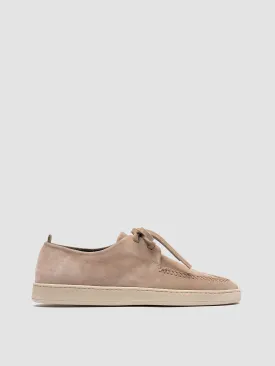 HERBIE 012 - Beige Suede Derby Shoes