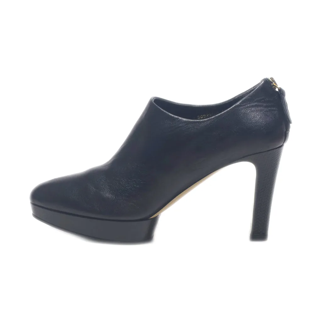 Hugo Boss High-Heel Shoes Leather Black Colour For Women