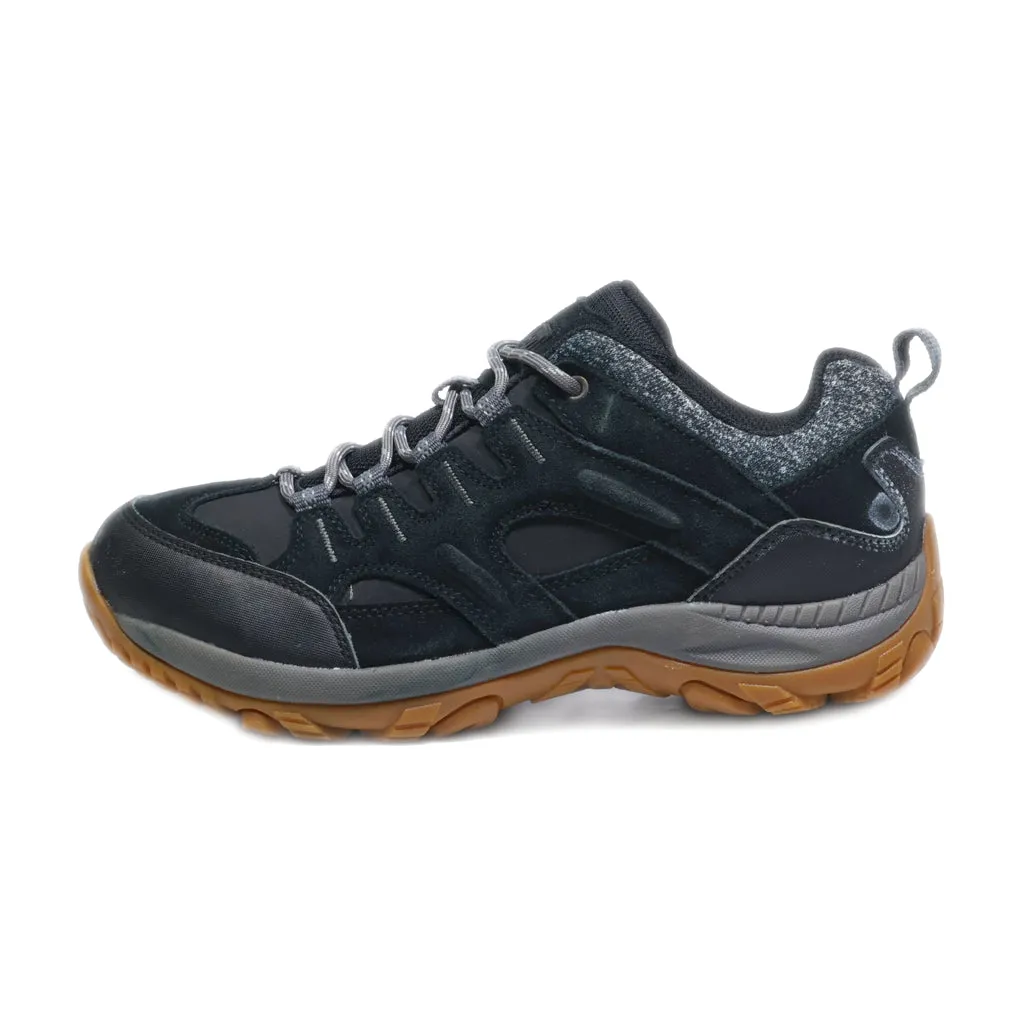 Human Nature Sport Shoes Suede Black Colour For Women