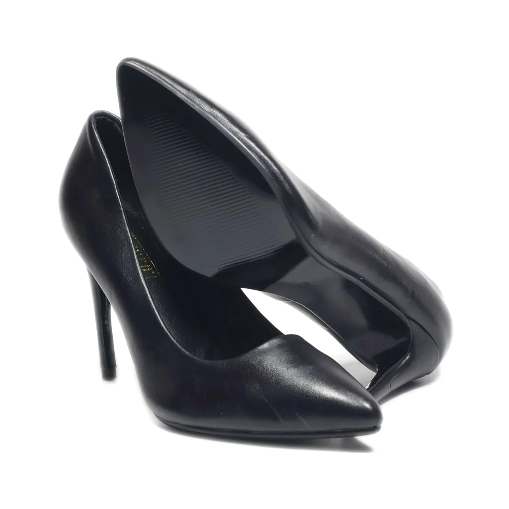 Idiru High-Heel Shoes Leather Black Colour For Women