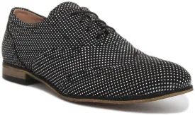 JUSTINREESS ENGLAND Kalina In Black Polka Dots For Women