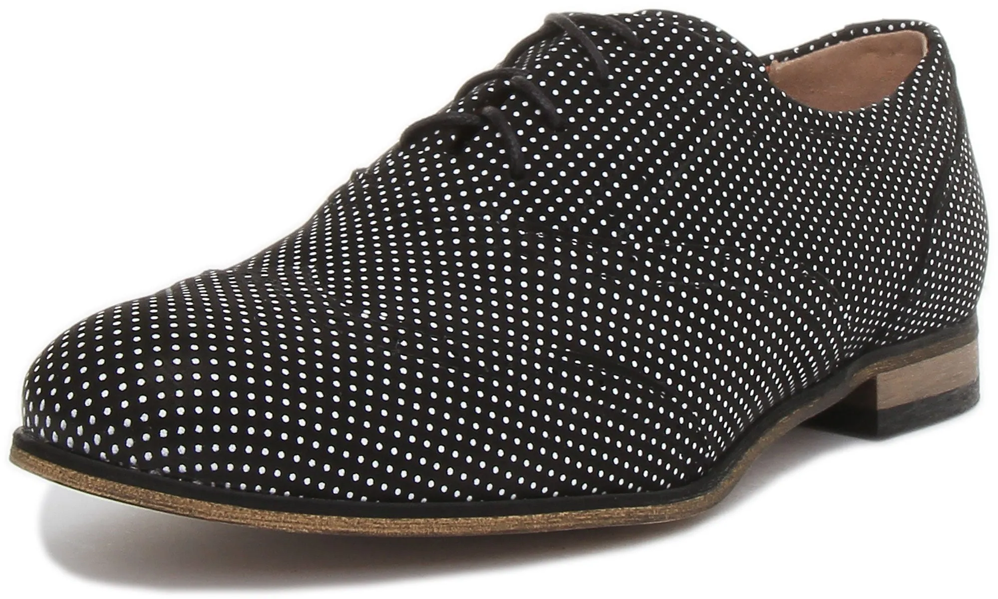 JUSTINREESS ENGLAND Kalina In Black Polka Dots For Women