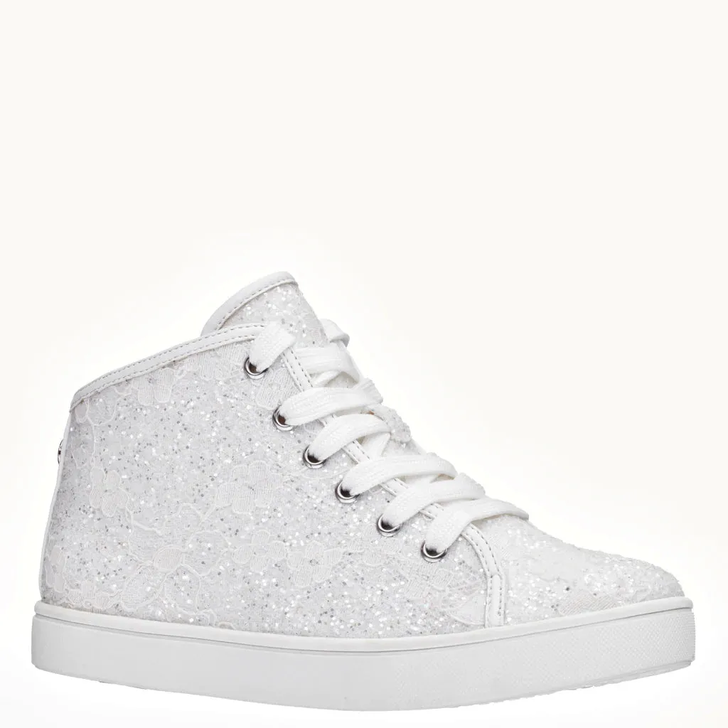 Lace High Top Sneaker