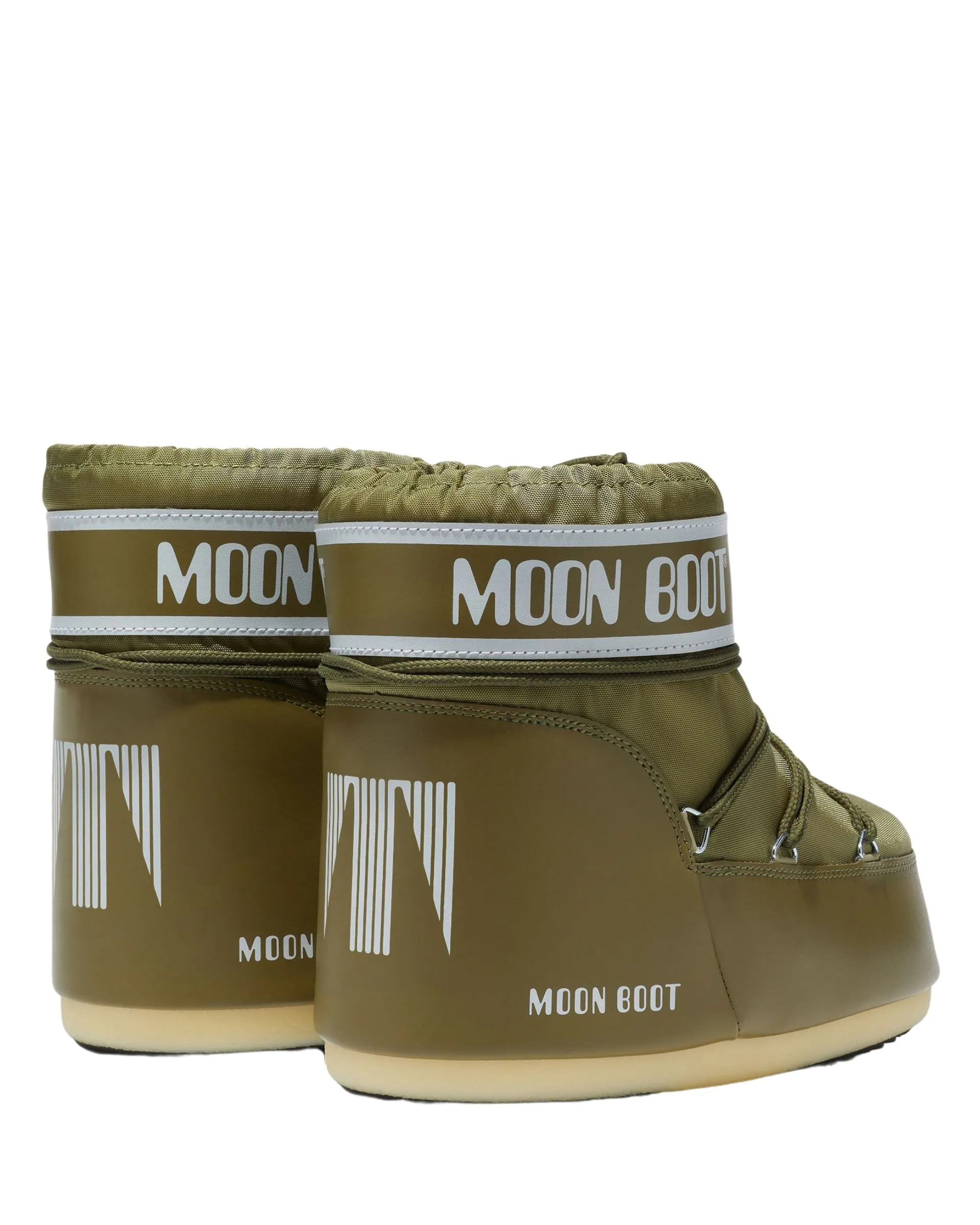 MB Icon Low Khaki Nylon Boots