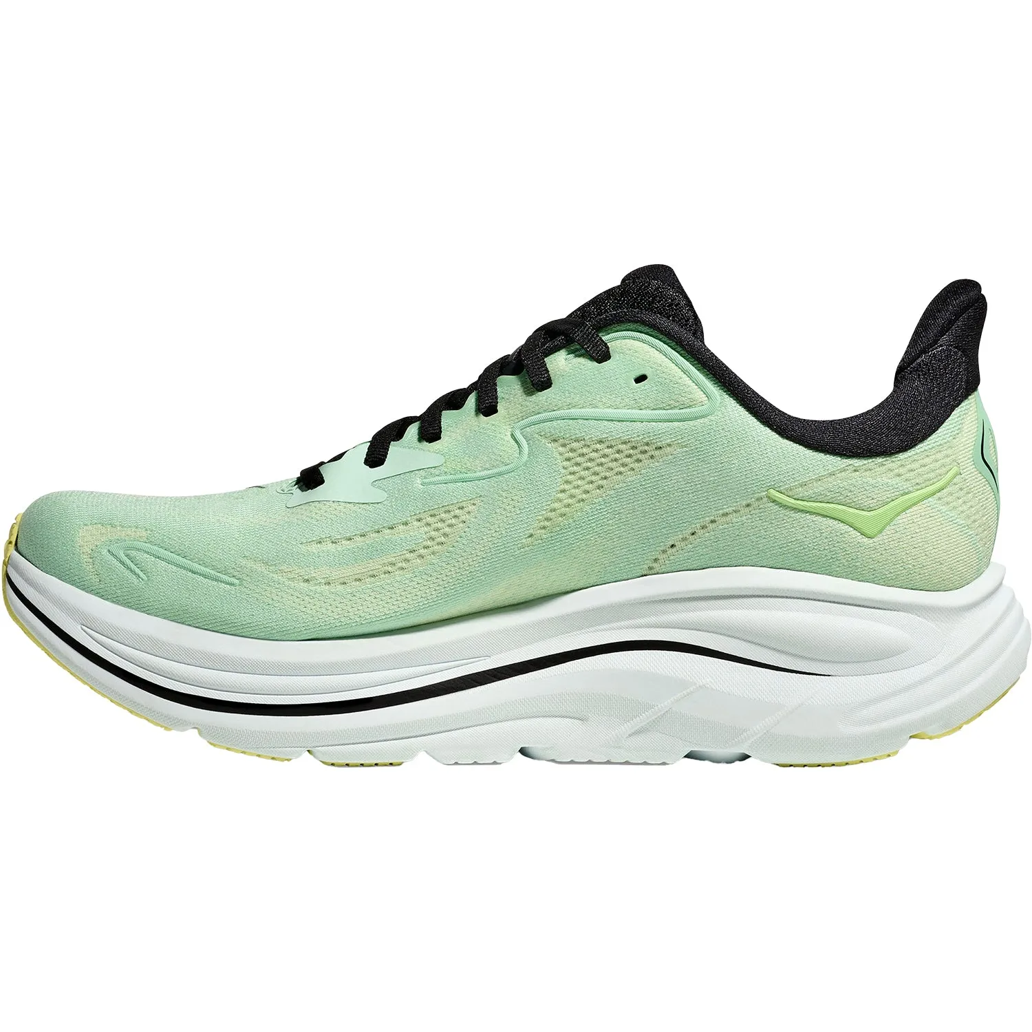 Men's Hoka Clifton 10 Mint Flourite/Luna Moth Mesh