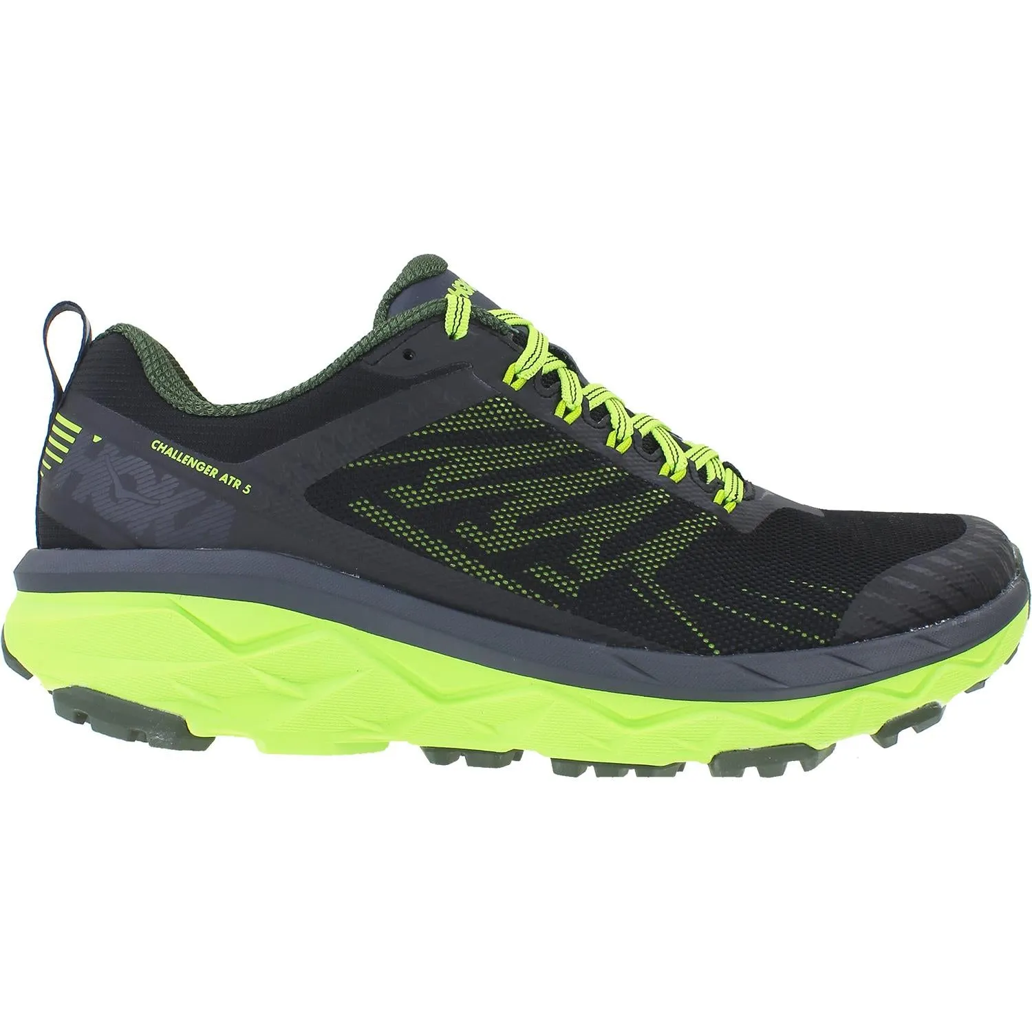 Men's Hoka One One Challenger ATR 5 Ebony/Black Mesh